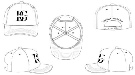 White Clip Back Hat